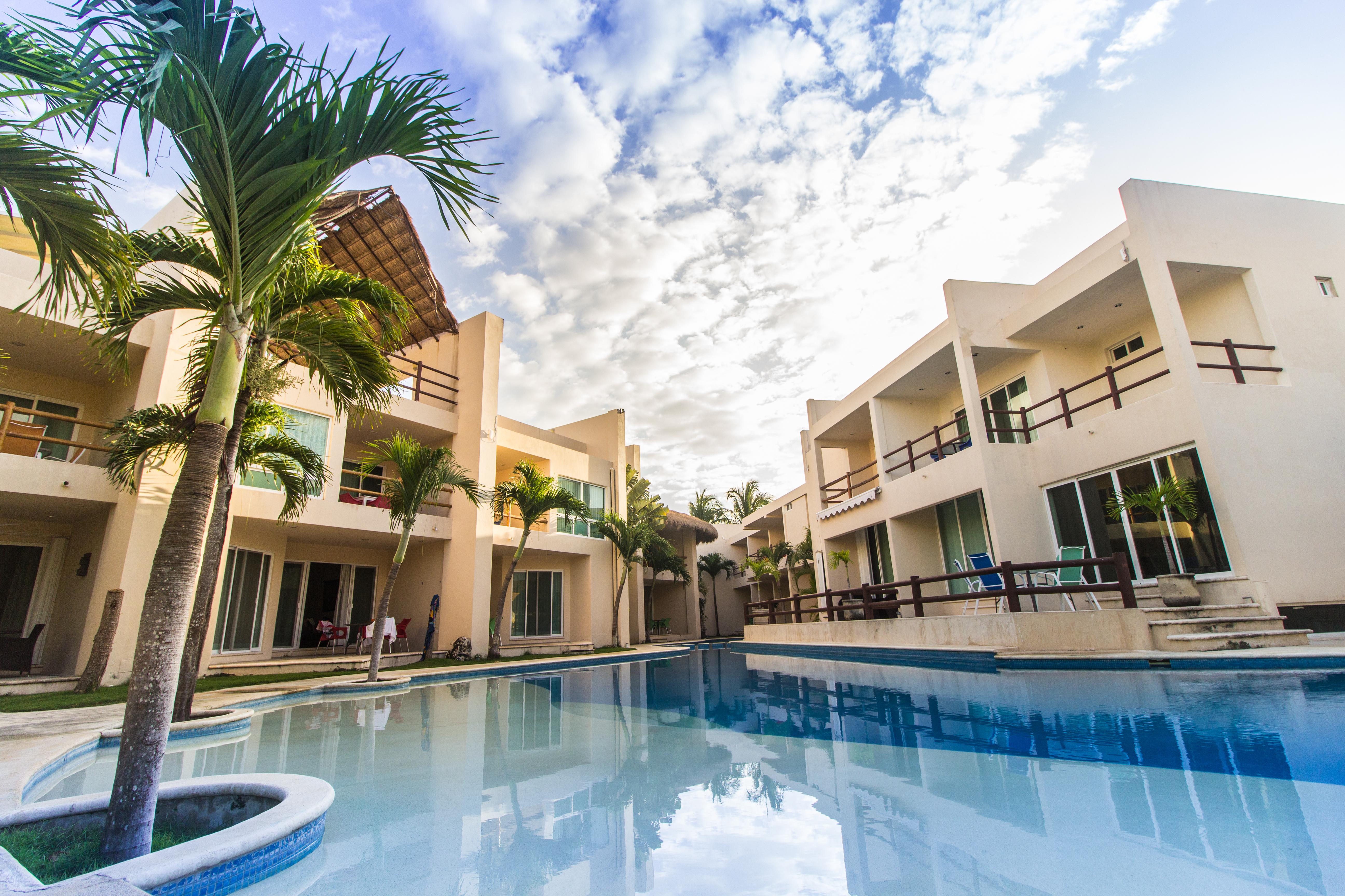 Coral Maya Stay Suites Puerto Aventuras Buitenkant foto