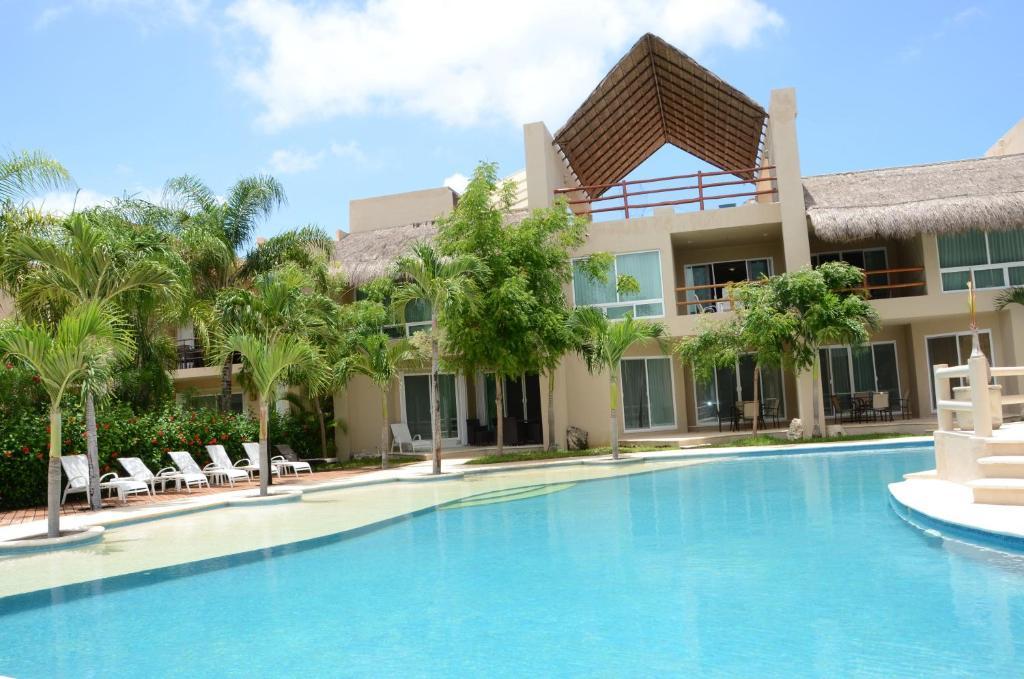 Coral Maya Stay Suites Puerto Aventuras Buitenkant foto